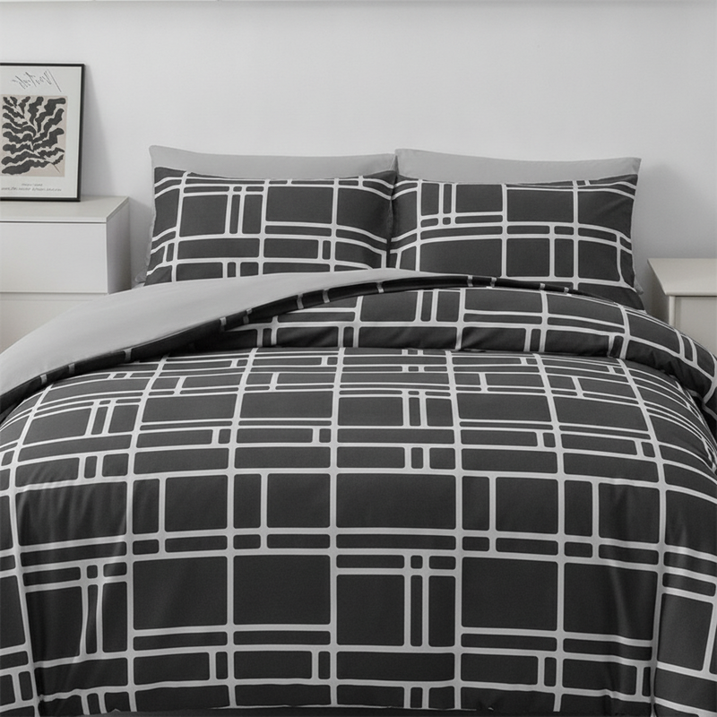 🏆LAST DAY 49% OFF🛏️Modern Minimalist Geometric Bedding Se