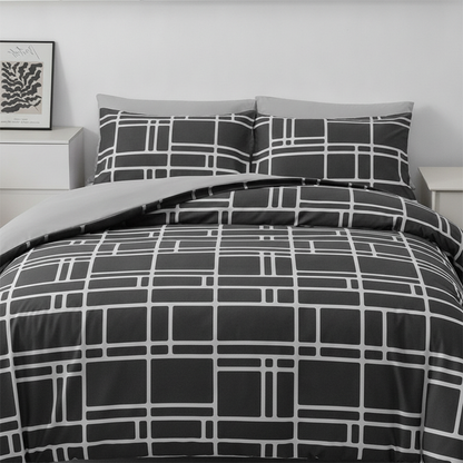 🏆LAST DAY 49% OFF🛏️Modern Minimalist Geometric Bedding Se