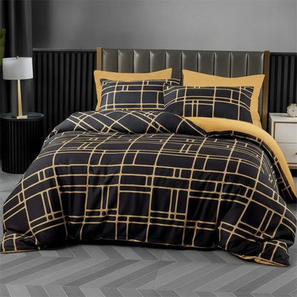 🏆LAST DAY 49% OFF🛏️Modern Minimalist Geometric Bedding Se