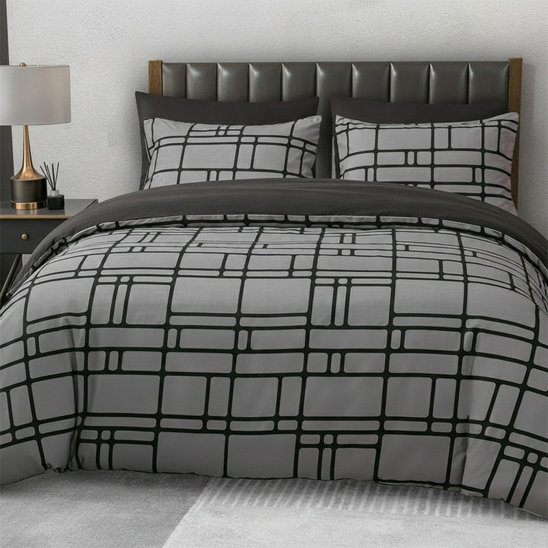 🏆LAST DAY 49% OFF🛏️Modern Minimalist Geometric Bedding Se