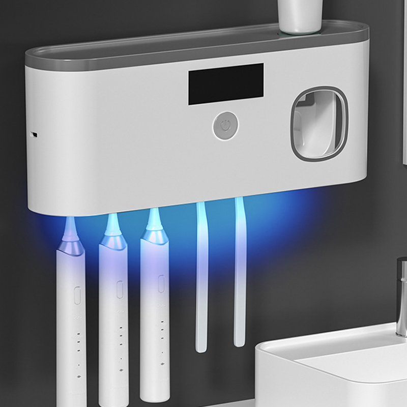 🦷 Hygienic UV Toothbrush Holder for Family