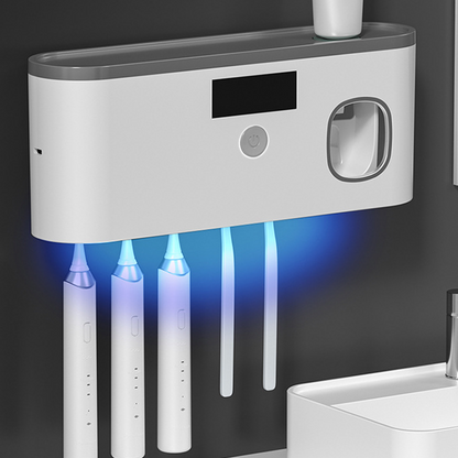 🦷 Hygienic UV Toothbrush Holder for Family