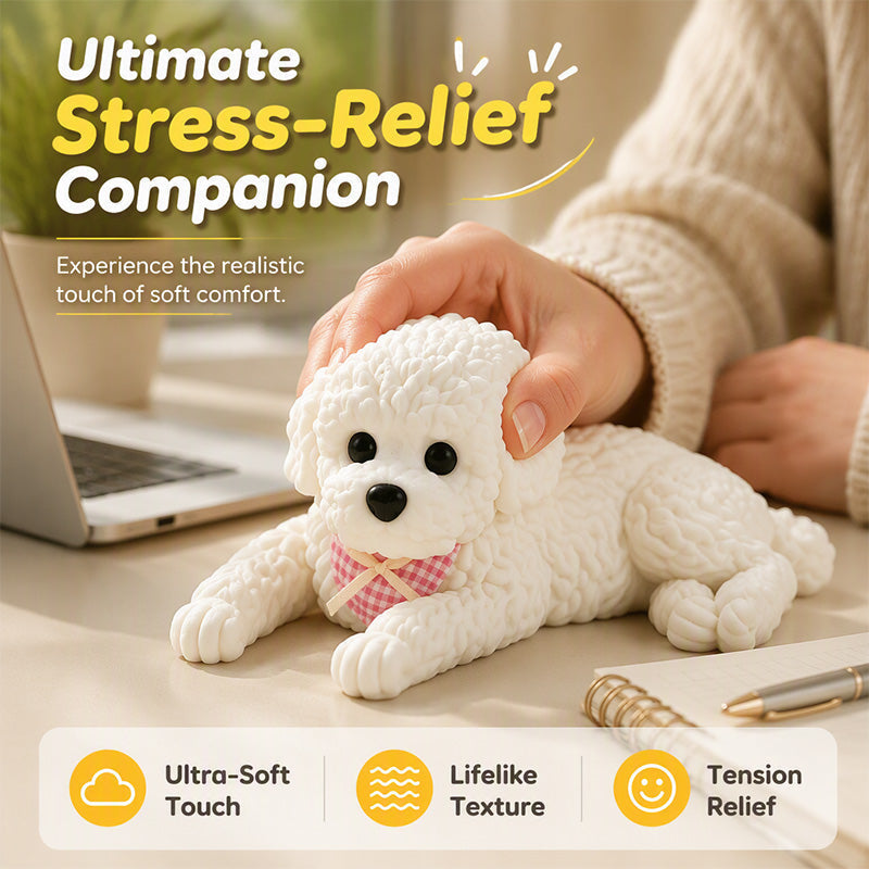 📢📢49% OFF !!⏰Cute Squishy Teddy Dog Stress Relief Toy