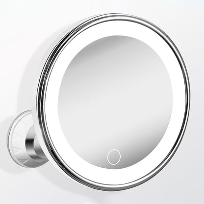 ⏳🔥LIMITED-TIME 49% OFF! ⏰10x Magnifying Makeup Mirror with LED Light and Suction Cup
