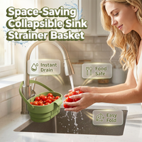 🏆LAST DAY 49% OFF🥦Collapsible Kitchen Sink Strainer Basket