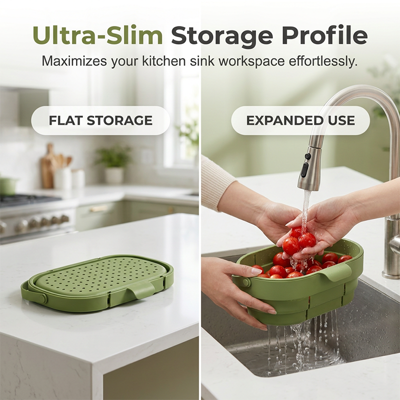 🏆LAST DAY 49% OFF🥦Collapsible Kitchen Sink Strainer Basket