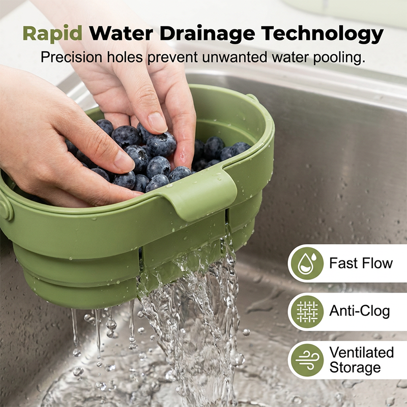 🏆LAST DAY 49% OFF🥦Collapsible Kitchen Sink Strainer Basket