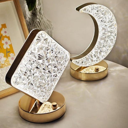 3-Color LED Crystal-Like Atmosphere Lamp