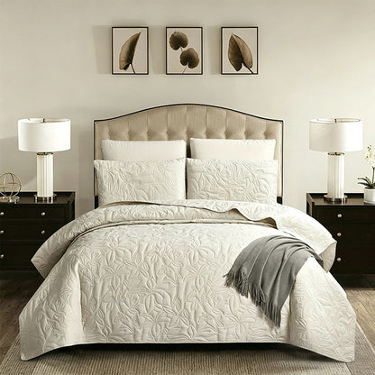 🛏️ Solid Color 100% Cotton Bedding 4-Piece Set