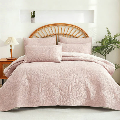 🛏️ Solid Color 100% Cotton Bedding 4-Piece Set