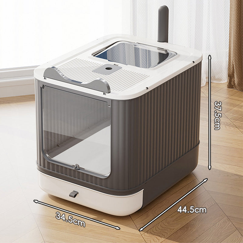 🏆LAST DAY 49% OFF🐱Odor-Control Covered Litter Box🐈