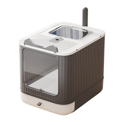 🏆LAST DAY 49% OFF🐱Odor-Control Covered Litter Box🐈