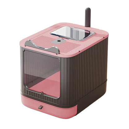 🏆LAST DAY 49% OFF🐱Odor-Control Covered Litter Box🐈