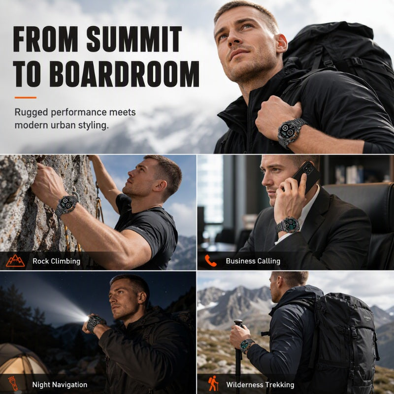 🏆LAST DAY 49% OFF⌚Multifunctional Outdoor Smartwatch for Sports and Fitness