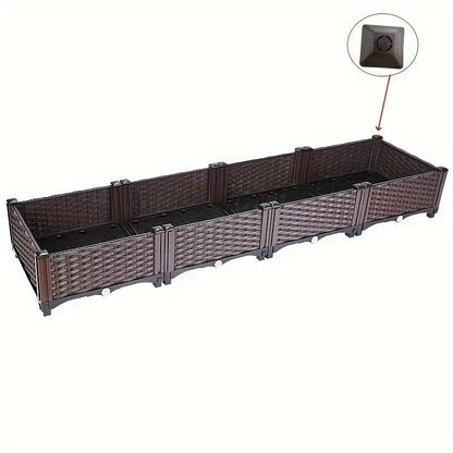 🌱 SAVE 49%! 🥬 Multifunctional Planting Box – Grow Veggies & Herbs Easily – Self-Watering, Reinforced PP & Sturdy Stable Design ✨