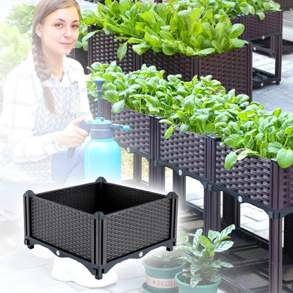🌱 SAVE 49%! 🥬 Multifunctional Planting Box – Grow Veggies & Herbs Easily – Self-Watering, Reinforced PP & Sturdy Stable Design ✨