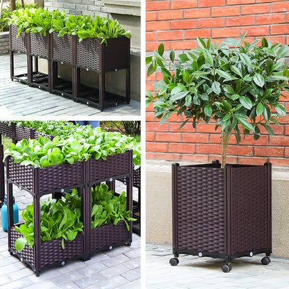 🌱 SAVE 49%! 🥬 Multifunctional Planting Box – Grow Veggies & Herbs Easily – Self-Watering, Reinforced PP & Sturdy Stable Design ✨