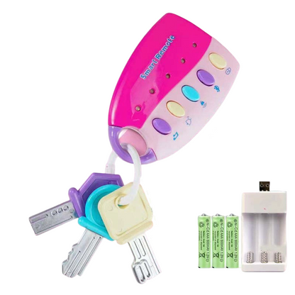🔑 LIMITED‑TIME 49% OFF! 💥 Educational Simulated Car Key Toy for Toddlers – Sensory‑rich, Safe, Entertaining ✨