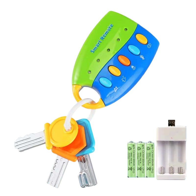 🔑 LIMITED‑TIME 49% OFF! 💥 Educational Simulated Car Key Toy for Toddlers – Sensory‑rich, Safe, Entertaining ✨