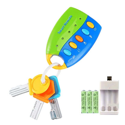 🔑 LIMITED‑TIME 49% OFF! 💥 Educational Simulated Car Key Toy for Toddlers – Sensory‑rich, Safe, Entertaining ✨