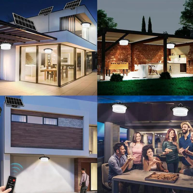 🎉 2026 Sale — Over 20,500 Sold!💡IP65 Waterproof Adjustable‑Brightness Solar Pendant Light Set ✨