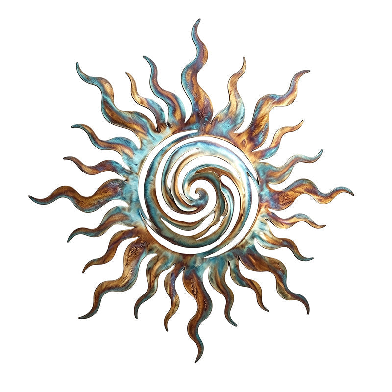 ☀️ Save 49%! 🖼️ Metal Sun Wall Art – Silhouette design, rustic & decorative ✨