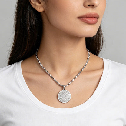 ⏳Time-Limited Special⏰Stainless Steel Arabic Calligraphy Pendant Necklace📿