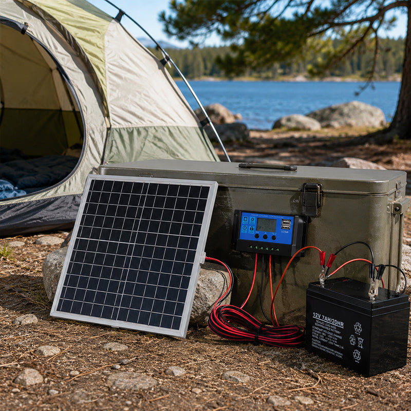 ⏳Time-Limited Special⏰Portable Waterproof Solar Panel Kit