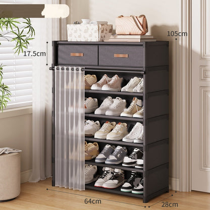 👟 Save 49%! 🏠 Multi‑Layer Shoe Rack – Dustproof & space‑saving ✨