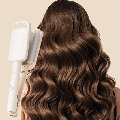 💈 LIMITED-TIME 49% OFF! 💐 Wavy Curling Iron – Salon shine & heat protection ✨