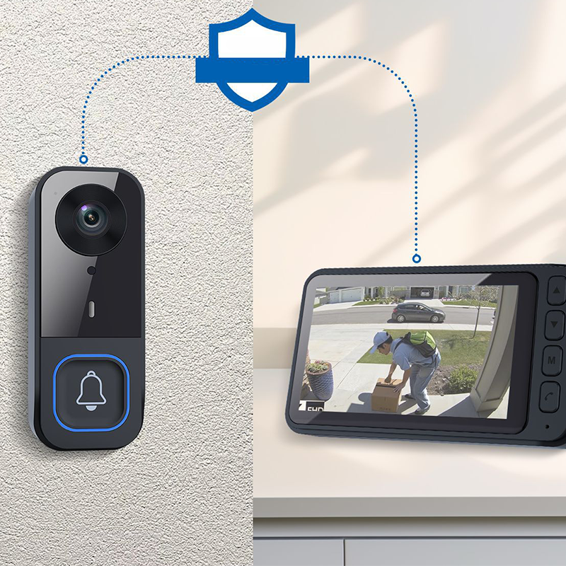🚪 LIMITED‑TIME 49% OFF! ⚡ Wireless Video Doorbell with Screen Monitor – No‑WiFi, 1080P, Weather‑Resistant ✨