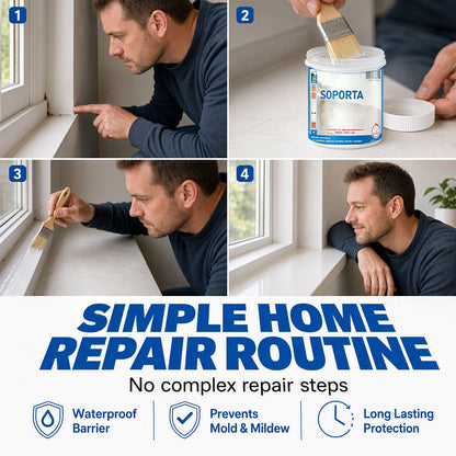 🛠️ Clear Repair Sealant – Multi-Surface Leak & Fine-Crack Coating💧