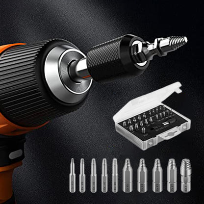 🔩 Save 49%! ⚡ 22PCS Screw Extractor Set – Alloy steel, removes rusted & stripped bolts ✨