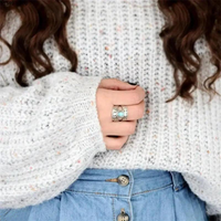 🌸 49% OFF NOW! 🌸Vintage Carved Teardrop Ring for Women💎