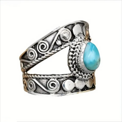 🌸 49% OFF NOW! 🌸Vintage Carved Teardrop Ring for Women💎