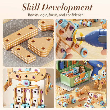 🧰✨ Children's Educational DIY Toy Tool Kit-Build More. Learn More. Play Creatively