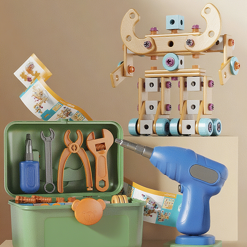 🧰✨ Children's Educational DIY Toy Tool Kit-Build More. Learn More. Play Creatively