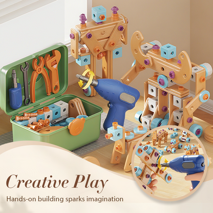 🧰✨ Children's Educational DIY Toy Tool Kit-Build More. Learn More. Play Creatively
