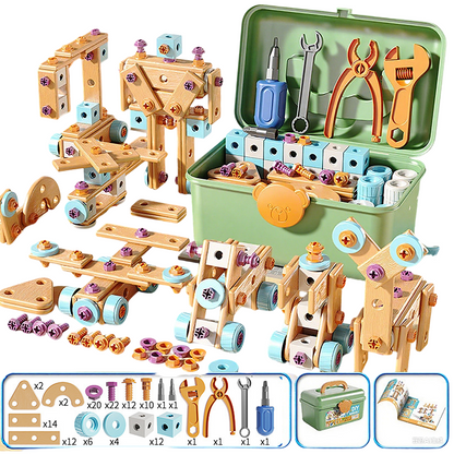 🧰✨ Children's Educational DIY Toy Tool Kit-Build More. Learn More. Play Creatively