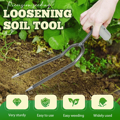 📢📢49% OFF !! ⏰Compact 2-Tooth Garden Weed Puller Tool