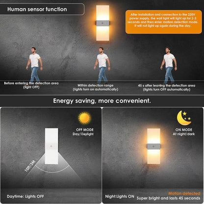 💡 Save 49%! 🔋 Motion Sensor Wall Sconce – Rechargeable, sleek & easy install ✨