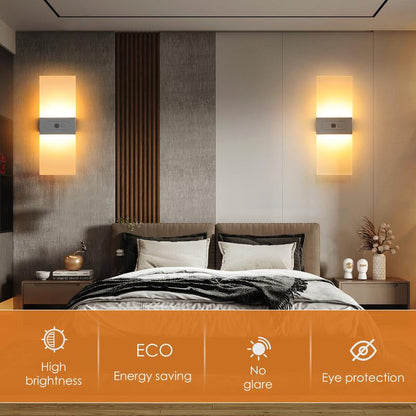 💡 Save 49%! 🔋 Motion Sensor Wall Sconce – Rechargeable, sleek & easy install ✨