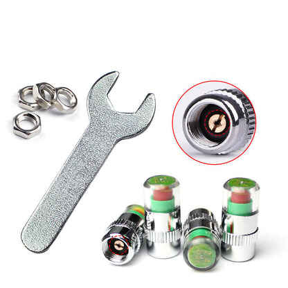 🚗 Green means good. Red means low. Tire pressure monitoring valve — check your tire health at a glance. 💚❤️
