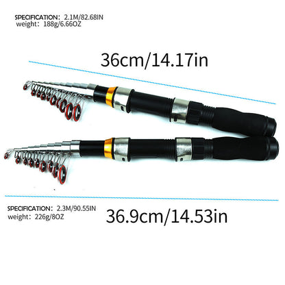 ⏳🔥LIMITED-TIME 49% OFF! ⏰Complete Travel Fishing Gear Set & Carrying Bag🎣