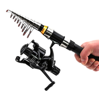 ⏳🔥LIMITED-TIME 49% OFF! ⏰Complete Travel Fishing Gear Set & Carrying Bag🎣