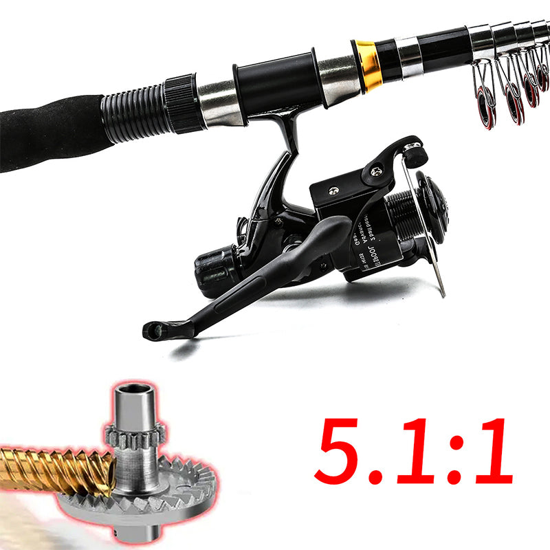 ⏳🔥LIMITED-TIME 49% OFF! ⏰Complete Travel Fishing Gear Set & Carrying Bag🎣
