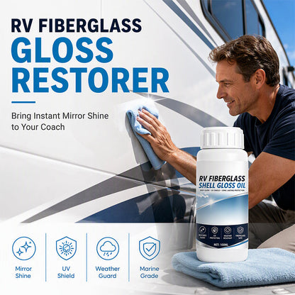 🎉 2026 Sale — Over 17,000 Sold! 🚐✨RV Fiberglass Gloss Oil Shine Restorer
