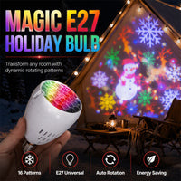 🏆LAST DAY 49% OFF🎄Christmas Projector Light Bulb✨