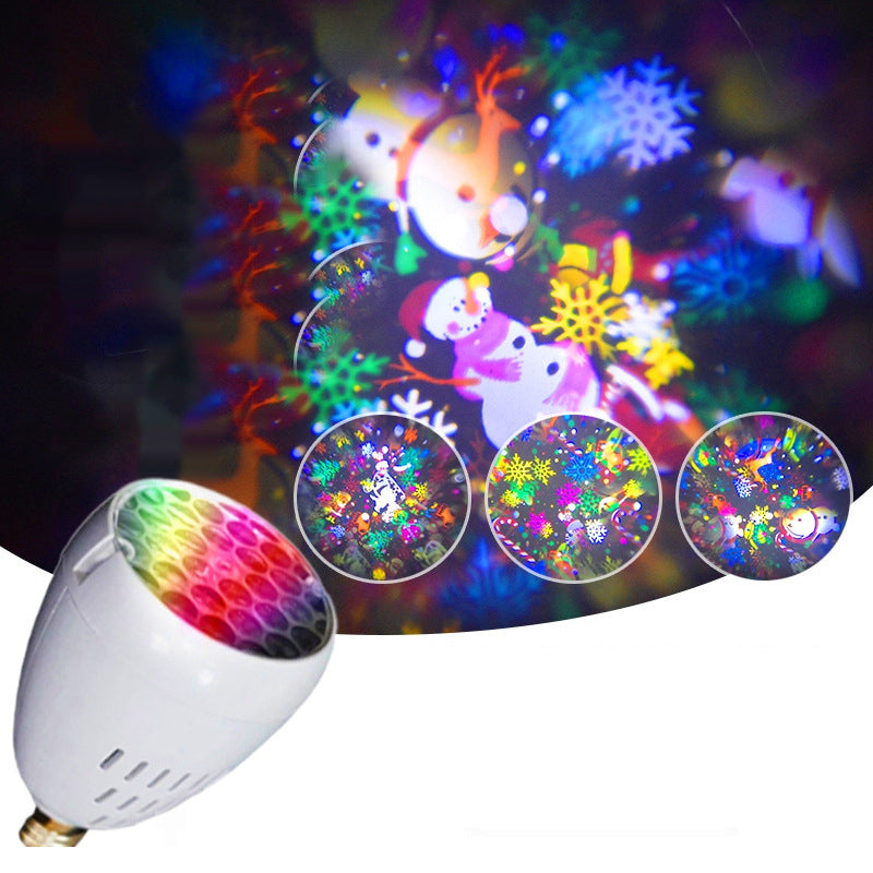 🏆LAST DAY 49% OFF🎄Christmas Projector Light Bulb✨