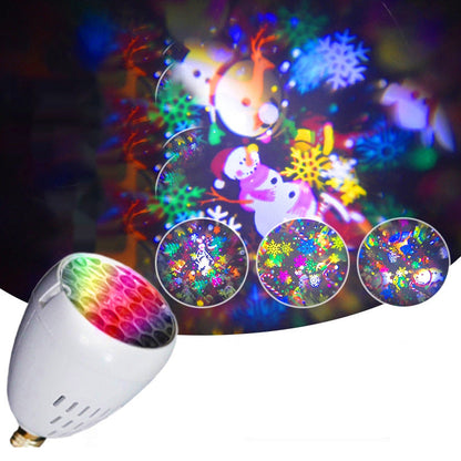 🏆LAST DAY 49% OFF🎄Christmas Projector Light Bulb✨